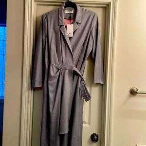 Ruffle front wrap dress from The Fold